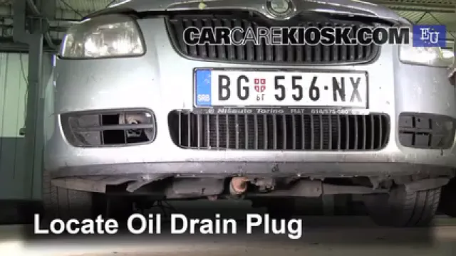 2007 Skoda Roomster HTP 1.2L 3 Cyl. Oil Change Oil and Oil Filter